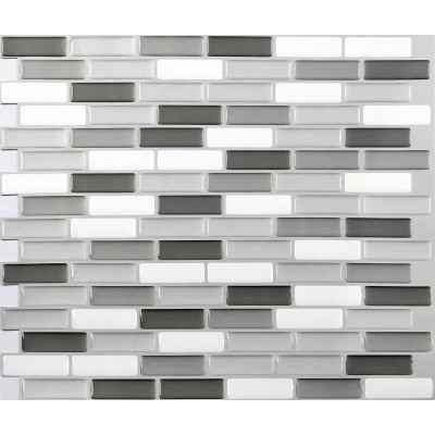 Self Adhesive tile PET 3d Decorative Wallpaper